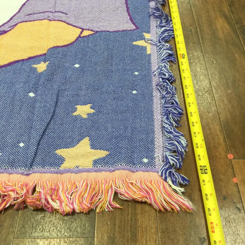 Beacon Winnie Pooh Piglet Multicolor 50x60 Throw Blanket Disney Fringe USA